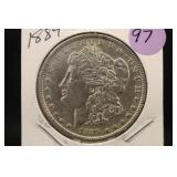 1889 Morgan Silver Dollar
