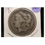 1891-O Morgan Silver Dollar