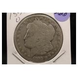 1890-O Morgan Silver Dollar