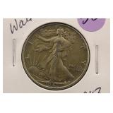 1943 Walking Liberty Silver Half Dollar
