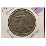 1943 Walking Liberty Silver Half Dollar