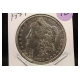 1884 Morgan Silver Dollar
