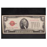 1928-G $2 Red Seal Bank Note