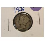 1926 Mercury Silver Dime