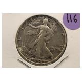 1944 Walking Liberty Silver Half Dollar