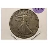 1945 Walking Liberty Silver Half Dollar