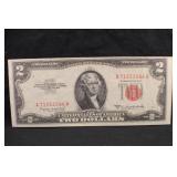 1953B $2 Red Seal Bank Note