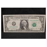 1981 $1 Dallas Texas Federal Reserve Bank Note