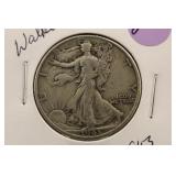 1943 Walking Liberty Silver Half Dollar