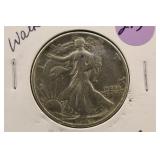 1943 Walking Liberty Silver Half Dollar