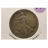 1943 Walking Liberty Silver Half Dollar