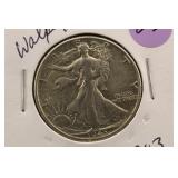 1943 Walking Liberty Silver Half Dollar