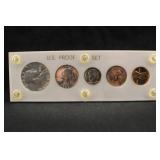 1963 U.S. Mint Silver Proof Set in Capital Holder