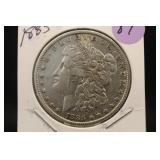 1885 Morgan Silver Dollar