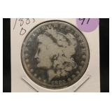1885-O Morgan Silver Dollar