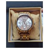 WoodWelt Business Men's Wooden Watch With Tool &