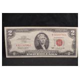1963 $2 Red Seal Bank Note