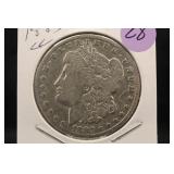 1883-CC Morgan Silver Dollar