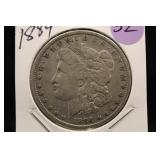 1884 Morgan Silver Dollar
