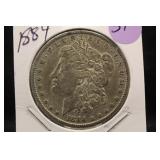 1884 Morgan Silver Dollar