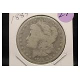 1884 Morgan Silver Dollar