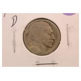 1915-D Buffalo Nickel