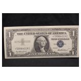1957 $1 Silver Certificate Star Note