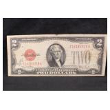 1928-G $2 Red Seal Bank Note