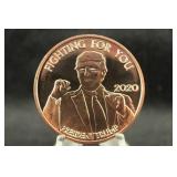 1oz .999 Copper Round