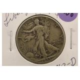 1943-D Walking Liberty Silver Half Dollar