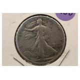 1943 Walking Liberty Silver Half Dollar