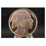 1oz .999 Copper Round