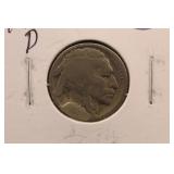 1918-D Buffalo Nickel