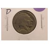 1917-D Buffalo Nickel