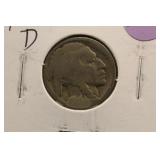 1916-D Buffalo Nickel