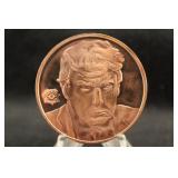 1oz .999 Copper Round