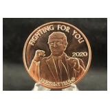 1oz .999 Copper Round