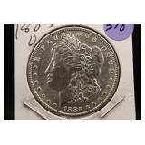 1885-O Uncirculated Morgan Silver Dollar