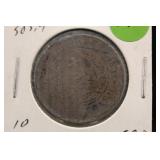 1920 China 10 Cash Coin