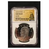 1971-S Certified Gem Proof Eisenhower Silver