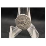 100 B.C. Roman Provincial Illyria Silver Drachm