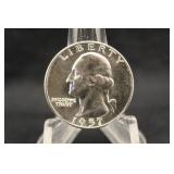 1957 Proof Washington Silver Quarter