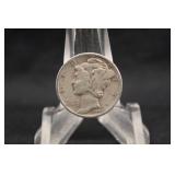 1942-D Mercury Silver Dime