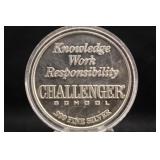 Vintage 1963 1oz .999 Silver rround