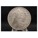 1897-P Uncirculated Morgan Silver Dollar