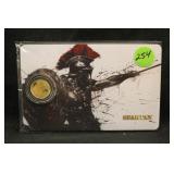 2026 SPARTAN 1/1000thoz .9999 Gold Coin