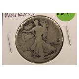 1917-S Walking Liberty Silver Half Dollar