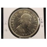 1963 Canada Silver Dollar