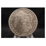 1881-S Uncirculated Morgan Silver Dollar