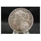 1oz .999 Silver Morgan Round